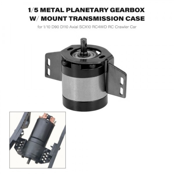 1/5 Metal Planetary Gearbox with Mount T...